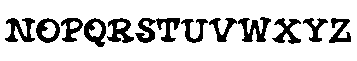 Floral_White Font UPPERCASE