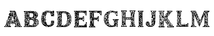 Floral_bold Regular Font UPPERCASE