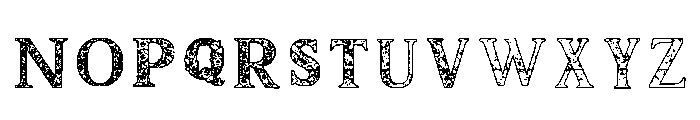 Floral_bold Regular Font LOWERCASE