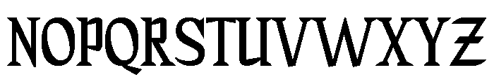 Florale Font UPPERCASE