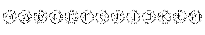 Floralia Monogram FONT