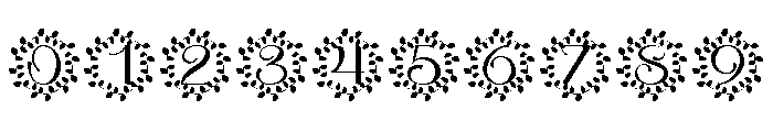 Florava Monogram Font OTHER CHARS