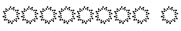Florava Monogram Font OTHER CHARS
