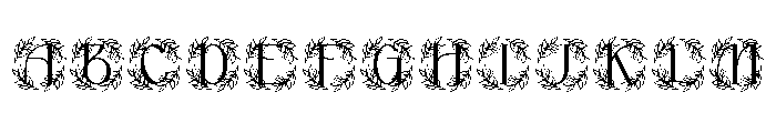 Floravine Monogram FONT