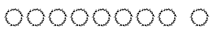 Florcrest Monogram Font OTHER CHARS