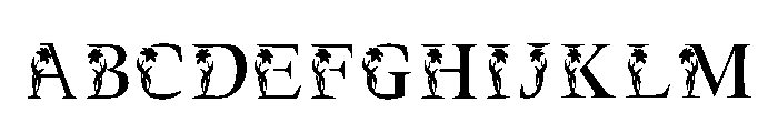 Florelia Monogram Regular FONT