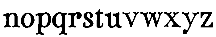 Florencia Font LOWERCASE