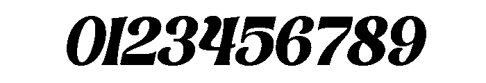 Floretta Italic Font OTHER CHARS