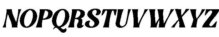 Floretta Italic Font UPPERCASE