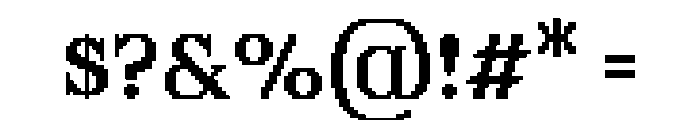 Florexa Regular Font OTHER CHARS