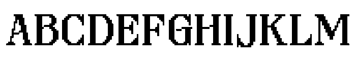 Florexa Regular Font UPPERCASE
