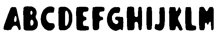 Florida Palms Sans Regular Font UPPERCASE