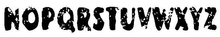Florida Palms Sans Textured Font UPPERCASE