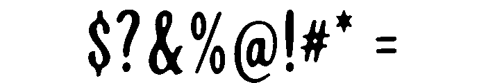 Florida Palms Script Regular Font OTHER CHARS