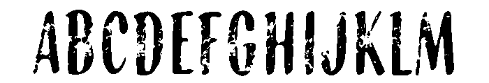 Florida Palms Script Textured Font UPPERCASE