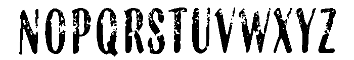 Florida Palms Script Textured Font UPPERCASE