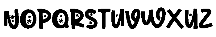 Florin Healing Font LOWERCASE