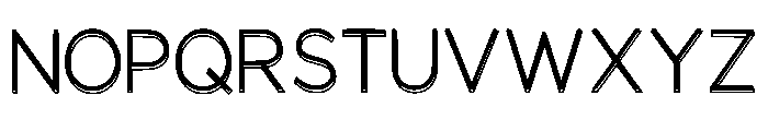 Florina Sans Regular Font UPPERCASE