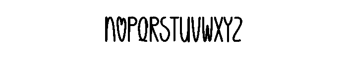 Florisse Font LOWERCASE