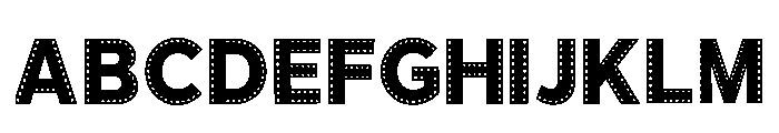 Flory Regular Font UPPERCASE