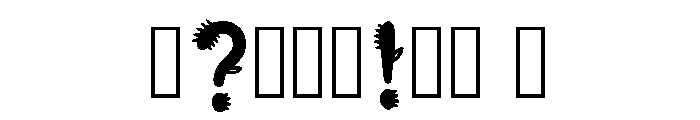 Floss Regular Font OTHER CHARS