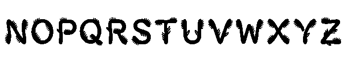 Floss Regular Font UPPERCASE