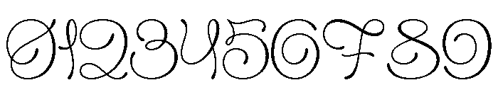 Flourel Regular Font OTHER CHARS