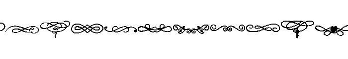 Flourish Line FONT