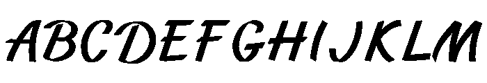 Flower Alphabet font FONT