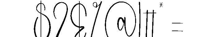 Flower Angel Font OTHER CHARS