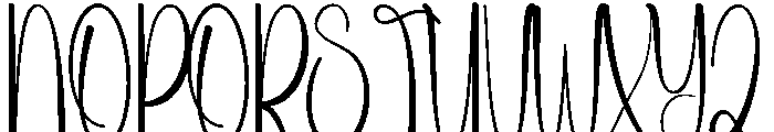 Flower Angel Font UPPERCASE