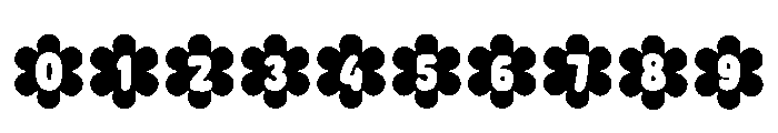 Flower Banner Regular Font OTHER CHARS