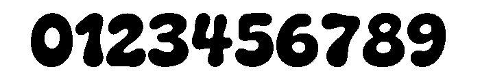 Flower Chunk Font OTHER CHARS