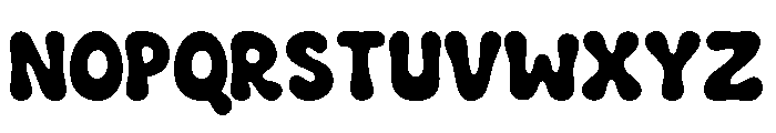 Flower Chunk Font UPPERCASE