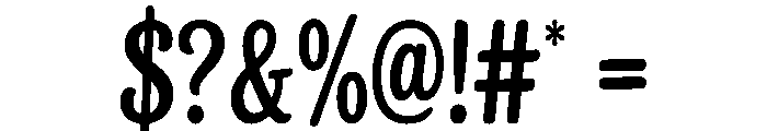 Flower Day Font OTHER CHARS