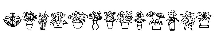 Flower Glow FONT