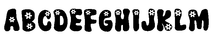 Flower Retro Regular FONT