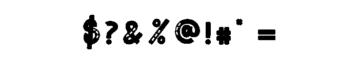 Flower Sister Font OTHER CHARS
