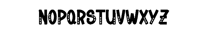 Flower Sister Font LOWERCASE