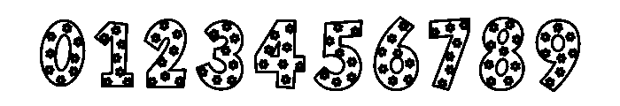 Flower farm Font OTHER CHARS