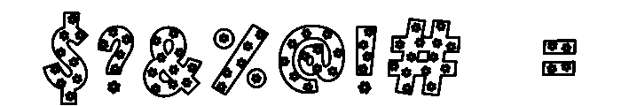 Flower farm Font OTHER CHARS