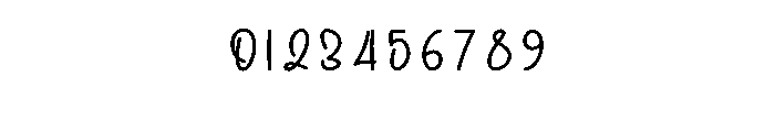 Flowerday Font OTHER CHARS