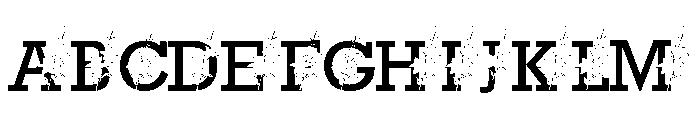 Flowers Garden Monogram FONT
