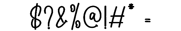Flowers Signature Font OTHER CHARS