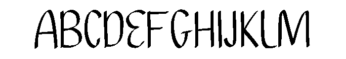 Flowers allowed Font UPPERCASE