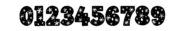 Flowers cute Font OTHER CHARS