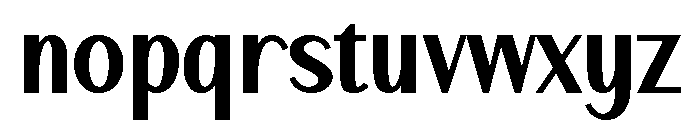 Flowina Font LOWERCASE