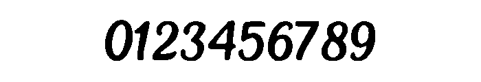 Flowing Font OTHER CHARS
