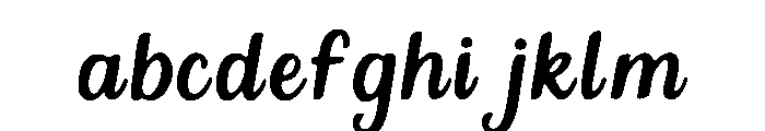 Flowing FONT