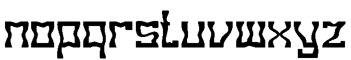Flowleyn Font LOWERCASE